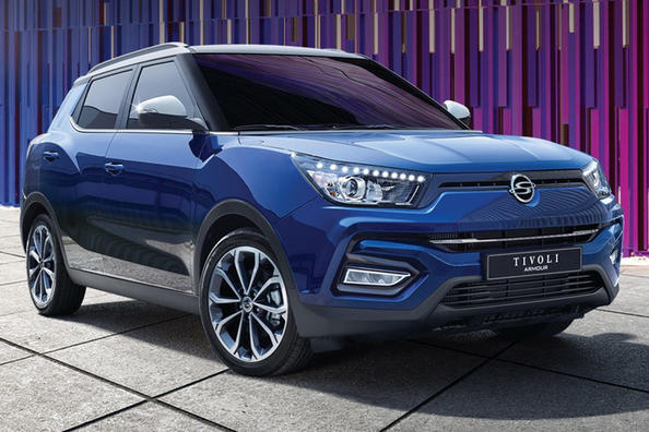 A compact crossover SsangYong Tivoli