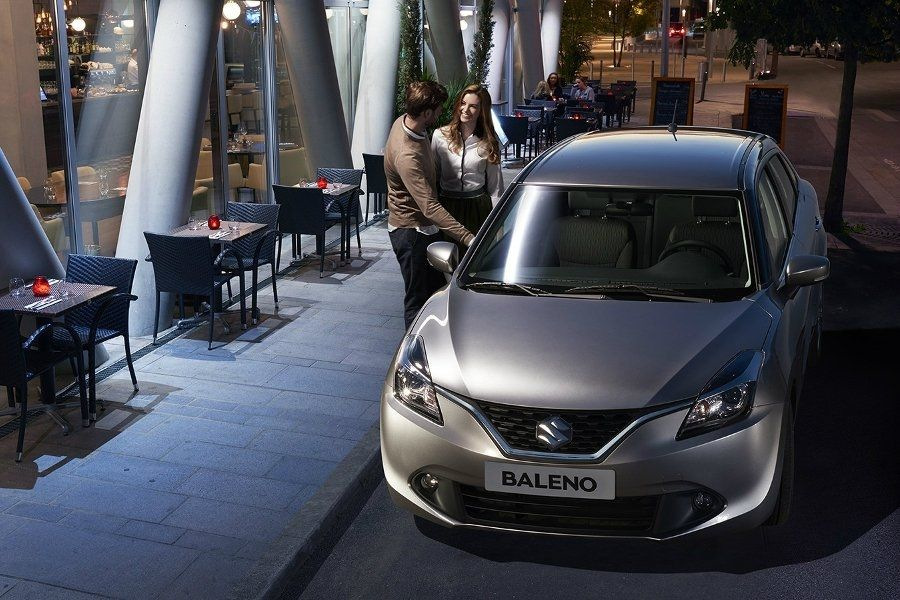 Review five-door hatchback Suzuki Baleno