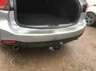 Mazda 6 2012-2024 Rear bumper protector Carmos (SW, stainless steel) photo 4