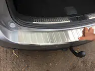 Mazda 6 2012-2024 Rear bumper protector Carmos (SW, stainless steel) photo 2