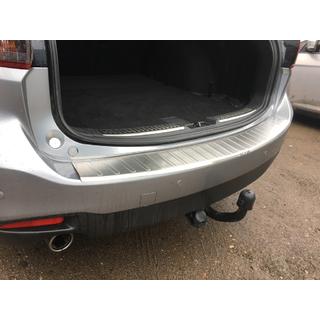 Rear bumper protector Carmos (SW, stainless steel) photo 3