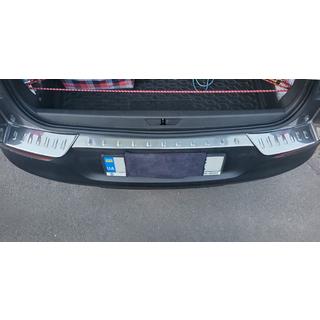 Rear bumper protector trim (3pcs, stainless steel) photo 2