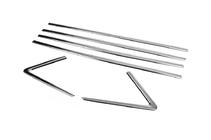 Opel Grandland X 2017- Lower window trims stainless steel (6 pcs) photo 2