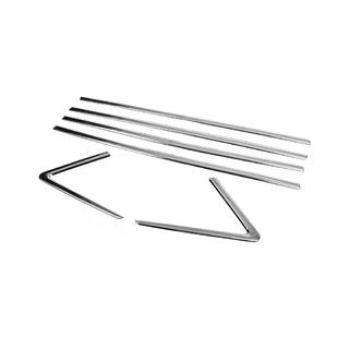 Lower window trims stainless steel (6 pcs) photo 2