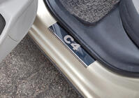 Citroen C-4 2004-2010 Carmos Stainless Steel Door Sill Protectors photo 4