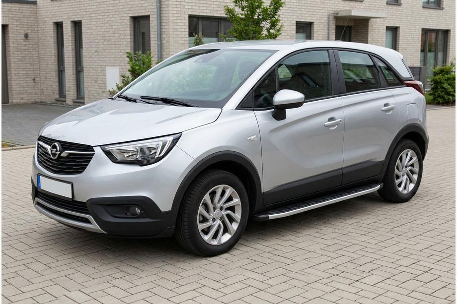 Opel Crossland X 2017-2024 Side Steps Fullmond (2 pcs, Aluminum) Image