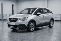 Opel Crossland X 2017-2024 Side Steps Maya V1 (2 pcs, Aluminum) photo 1