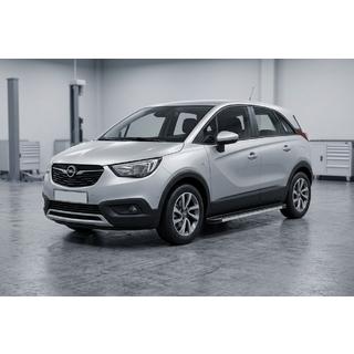 Side Steps Maya V1 (2 pcs, Aluminum) Opel Crossland X 2017-2024 photo 1