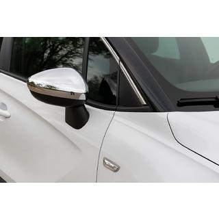 Mirror Covers (2 pcs, Stainless Steel)