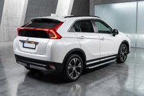 Mitsubishi Eclipse Cross 2017- Side Steps Fullmond (2 pcs, aluminum) photo 1