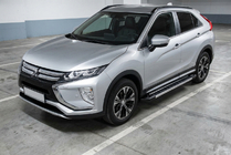 Mitsubishi Eclipse Cross 2017- Side Steps RedLine V1 (2 pcs, Aluminum) photo 1