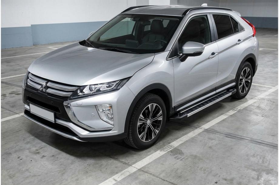 Mitsubishi Eclipse Cross 2017- Side Steps RedLine V1 (2 pcs, Aluminum) Image