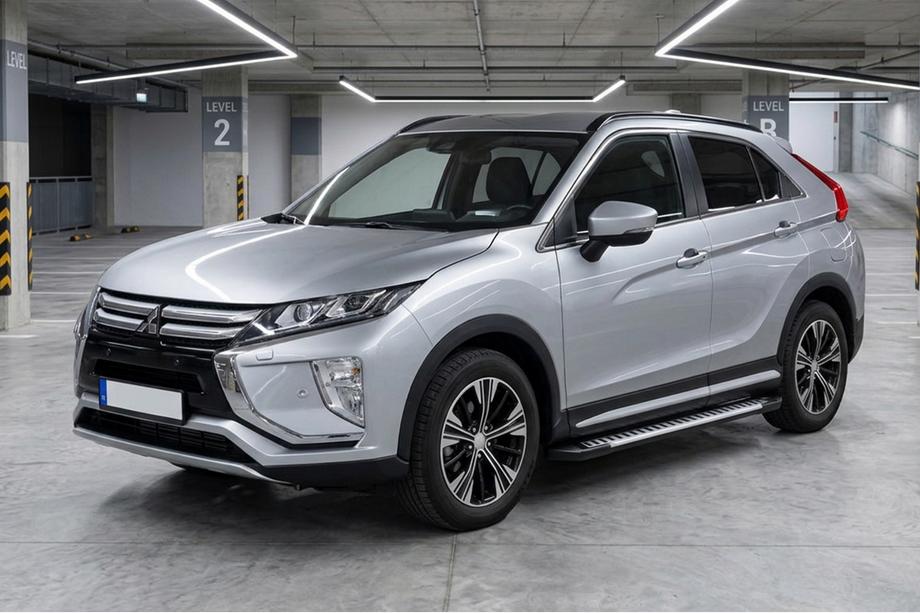 Mitsubishi Eclipse Cross 2017- Side Steps Line (2 pcs, Aluminum) Image