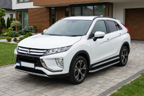 Mitsubishi Eclipse Cross 2017- Side Steps Tayga (2 pcs, Aluminum) photo 1