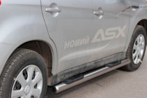 Mitsubishi Eclipse Cross 2017- Side Bars BB002 (2 pcs, Stainless Steel) photo 1