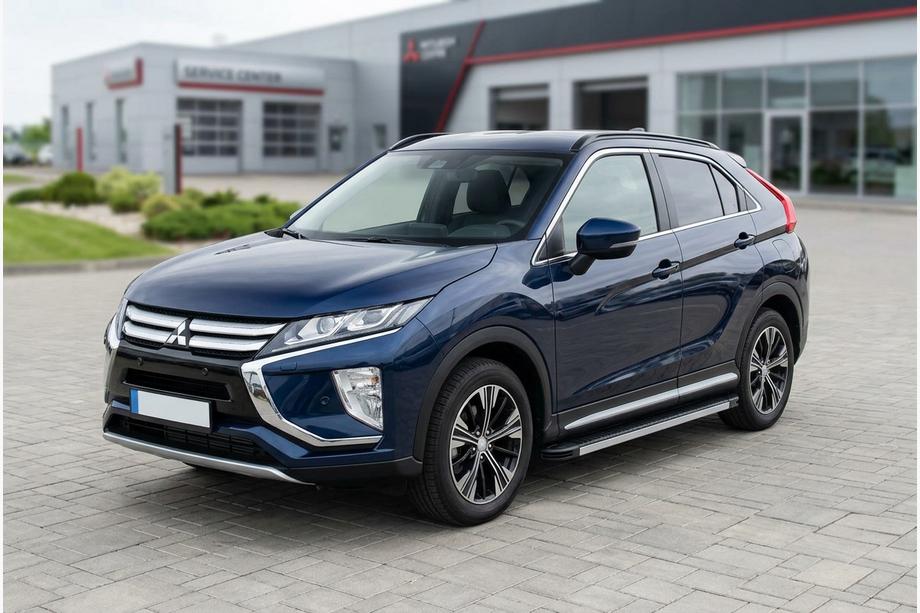 Mitsubishi Eclipse Cross 2017- Side Steps Maya V1 (2 pcs, Aluminum) Image