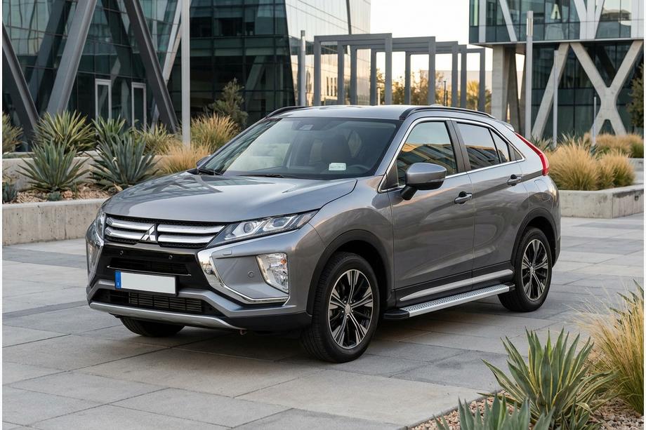 Mitsubishi Eclipse Cross 2017- Side Steps Maya V2 (2 pcs, Aluminum) Image