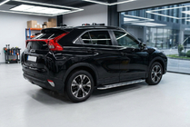 Mitsubishi Eclipse Cross 2017- Side Steps Maydos V2 (2 pcs, Aluminum & Stainless Steel) photo 1