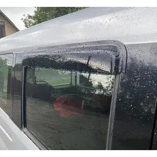 Window Deflectors (2 pcs, Niken) Fiat Doblo II 2010-2022 photo 3