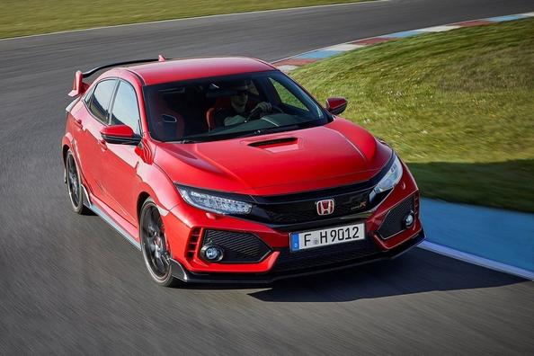 The fifth generation of hot hatchback Honda Civic Type R