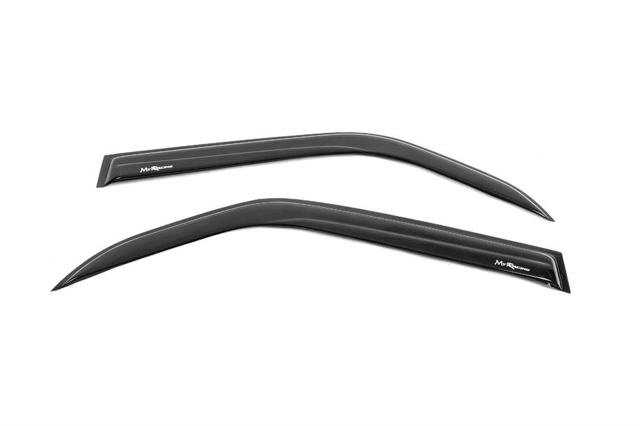 Renault Logan I 2008-2013 Front wind deflectors (2 pcs, MyRacing) Image