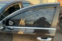 Volkswagen Passat B6 2006-2012 Window Deflectors with Chrome Trim SD (4 pcs, HIC) photo 7