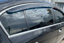 Volkswagen Passat B6 2006-2012 Window Deflectors with Chrome Trim SD (4 pcs, HIC) photo 4