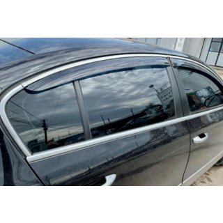 Window Deflectors with Chrome Trim SD (4 pcs, EU, HIC) photo 2
