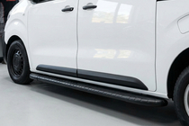 Citroen Jumpy/Dispatch 2017- Side Steps Bosphorus Black (2 pcs, Aluminum) photo 1