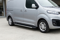 Citroen Jumpy/Dispatch 2017- Side Steps Maya V1 (2 pcs, Aluminum) photo 1