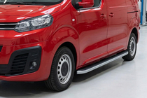 Citroen Jumpy/Dispatch 2017- Side Steps Tayga (2 pcs, Aluminum) photo 1