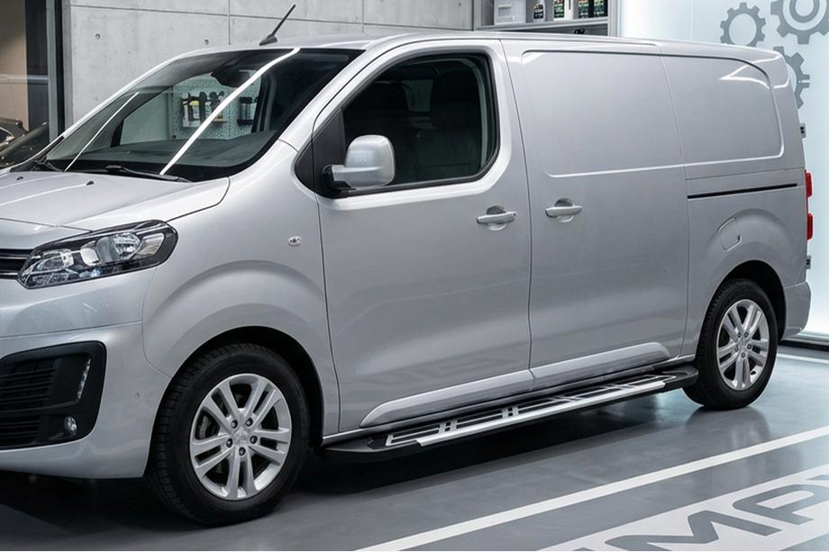 Citroen Jumpy/Dispatch 2017- Side Steps Sunrise (2 pcs, Aluminum) Image
