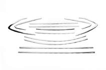 Opel Astra J 2009-2015 Full Window Trim Set Stainless Steel 12pcs Sedan photo 2