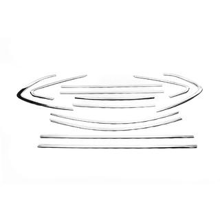 Full Window Trim Set Stainless Steel 12pcs Sedan Opel Astra J 2009-2015 photo 2