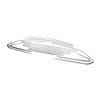 Full Window Trim Stainless Steel (Sport Tourer, 12 pcs) Opel Astra J 2009-2015 photo 2