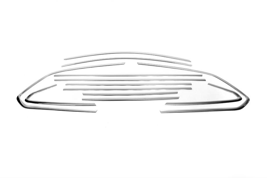 Opel Astra J 2009-2015 Full Window Trim Stainless Steel (Sport Tourer, 12 pcs) Photo 5