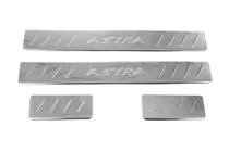 Opel Astra J 2009-2015 Door Sill Protectors OmsaLine (4 pcs, Stainless Steel) photo 2