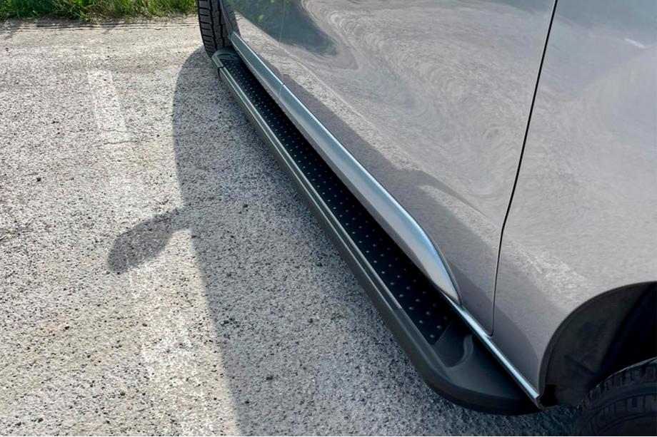 Citroen SpaceTourer 2016- Side Steps Allmond Black (2 pcs, Aluminum) M - Medium Wheelbase Photo 2