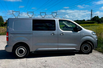 Toyota Proace 2016- Side Steps Allmond Black (2 pcs, Aluminum) M - Medium Wheelbase photo 4