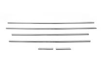 Citroen C-5 2008-2017 Lower window trim stainless steel (6 pcs) Carmos - Turkish Stainless Steel photo 3
