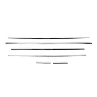 Lower window trim stainless steel (6 pcs) photo 3