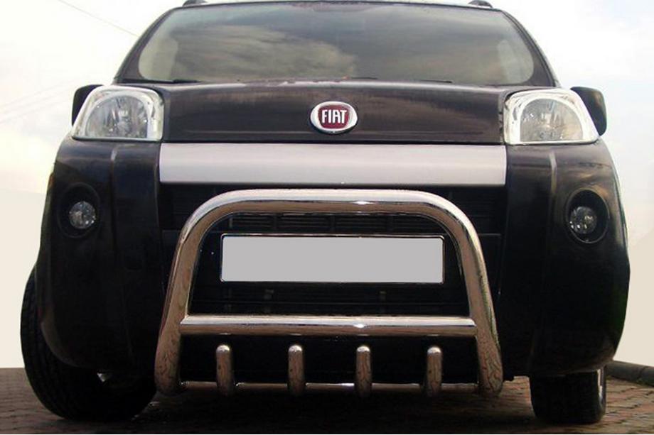 Peugeot Bipper 2008-2017 Bull Bar QT006 (Stainless Steel) Image