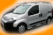Peugeot Bipper 2008-2017 Side Bars (2 pcs, Stainless Steel) photo 2