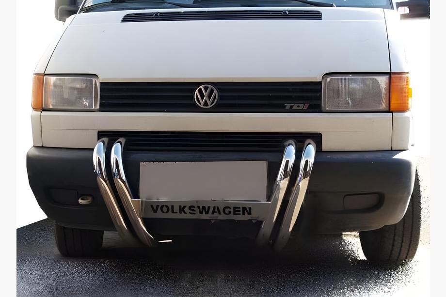 Volkswagen T4 Caravelle/Multivan 1990–2003 Bull Bar ST006 (Stainless Steel) Image