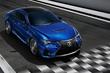 Overview of the sports coupe Lexus RC F photo 1