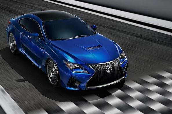 Overview of the sports coupe Lexus RC F