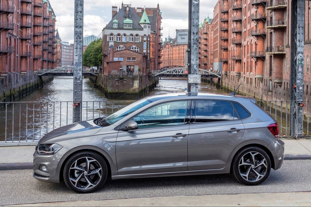 The sixth generation of hatchback Volkswagen Polo