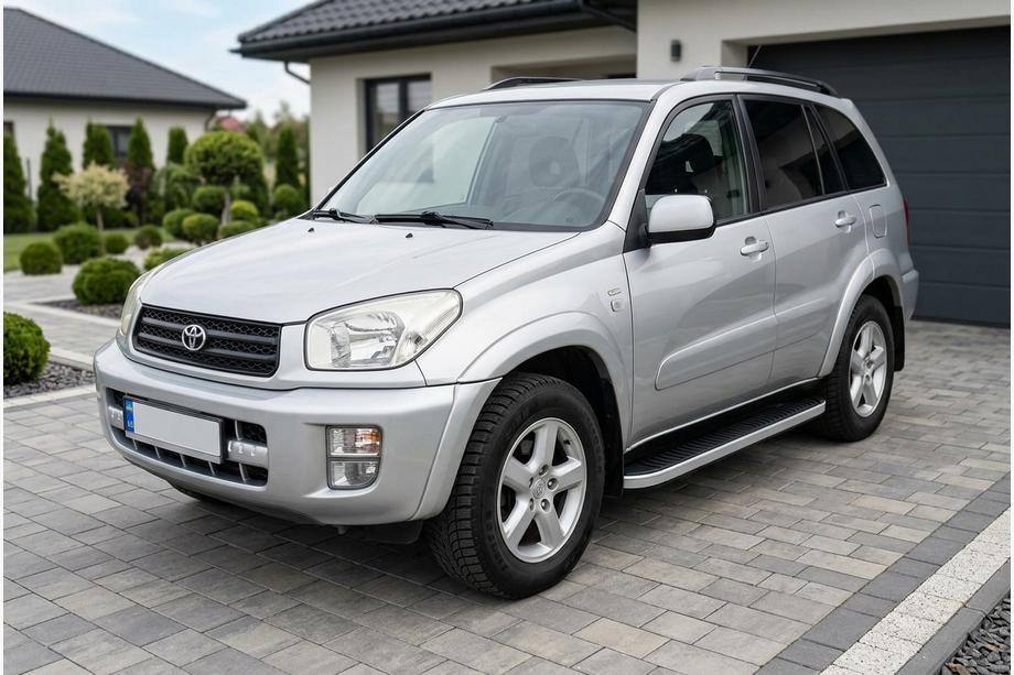 Toyota Rav 4 2001-2005 Side Steps Tayga (2 pcs, Aluminum) Image