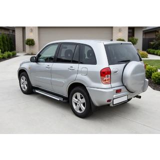 Side Steps Line (2 pcs, Aluminum) Toyota Rav 4 2001-2005 photo 1