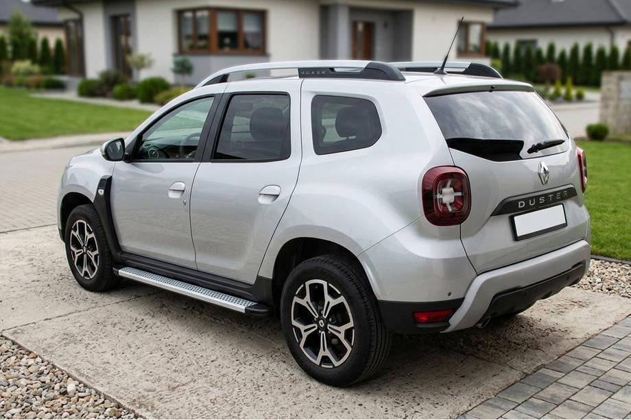 Renault Duster 2018-2024 Side Steps Maya V2 (2 pcs, Aluminum) Image
